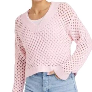 SOFT PINK KINT SWEATER SZ XL NWOT